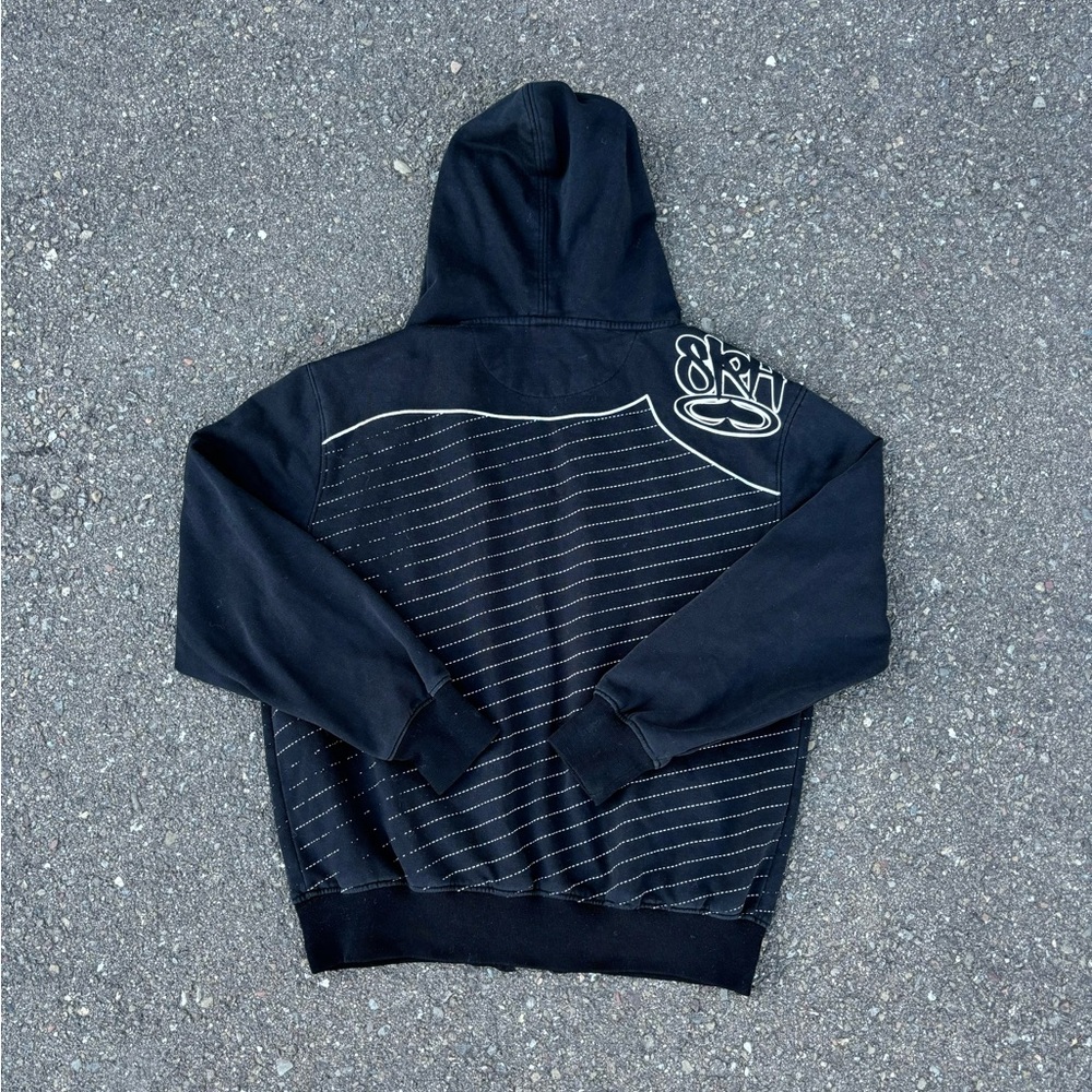 Y2K SRH Zip Up Hoodie Sweatshirt Sweater Jacket - Picture 3 of 9